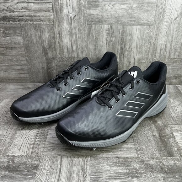 Adidas ZG23 Men's size 14 Black Golf Cleats GW1178 - Picture 3 of 8